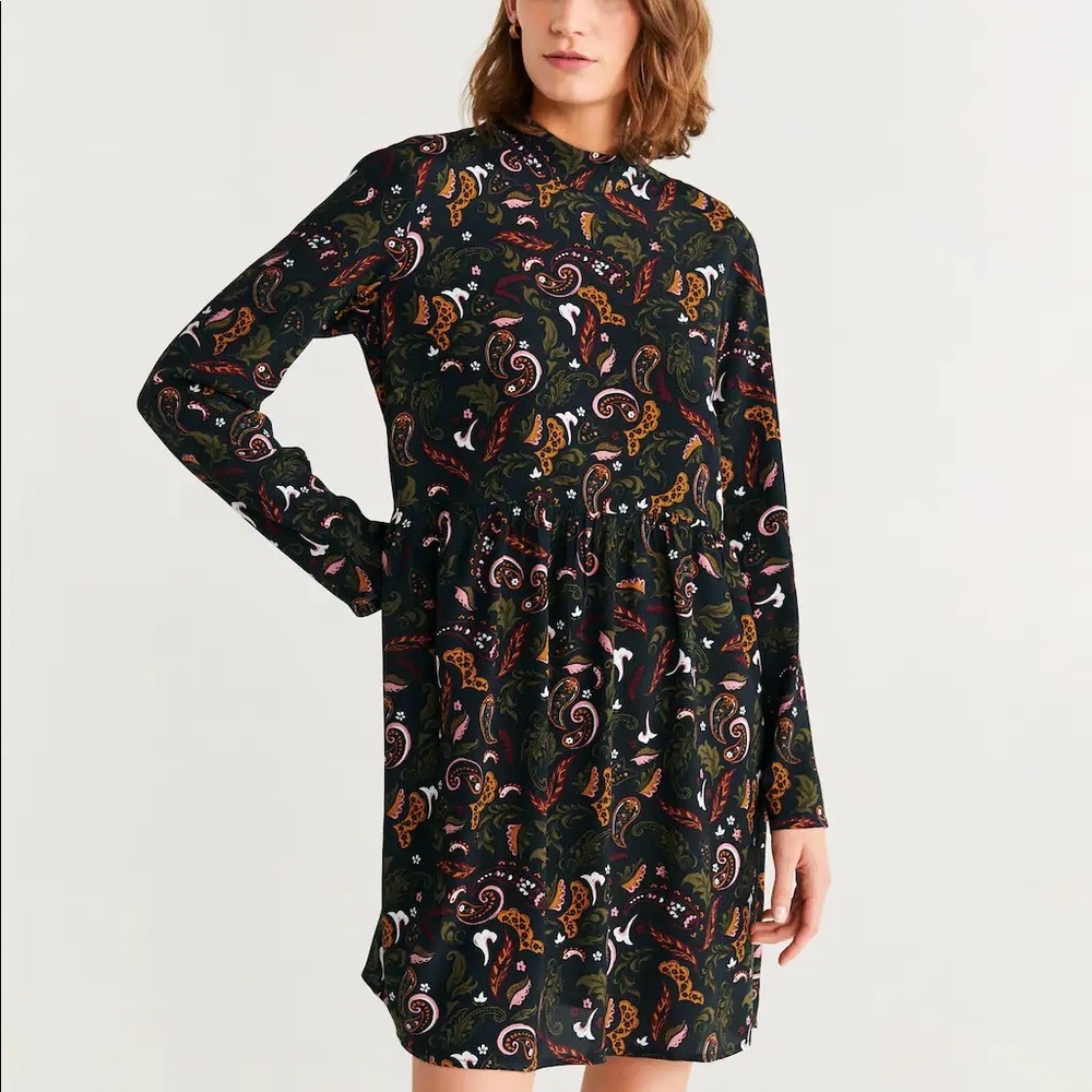 Mango Viscose Dress NWOT